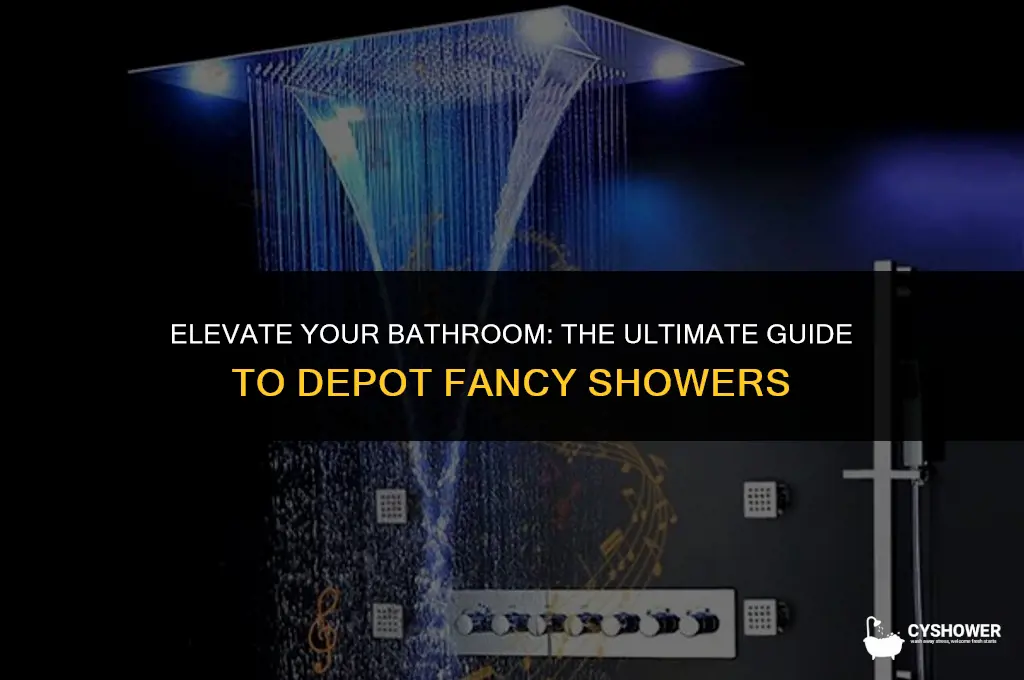 how depot fancy shower