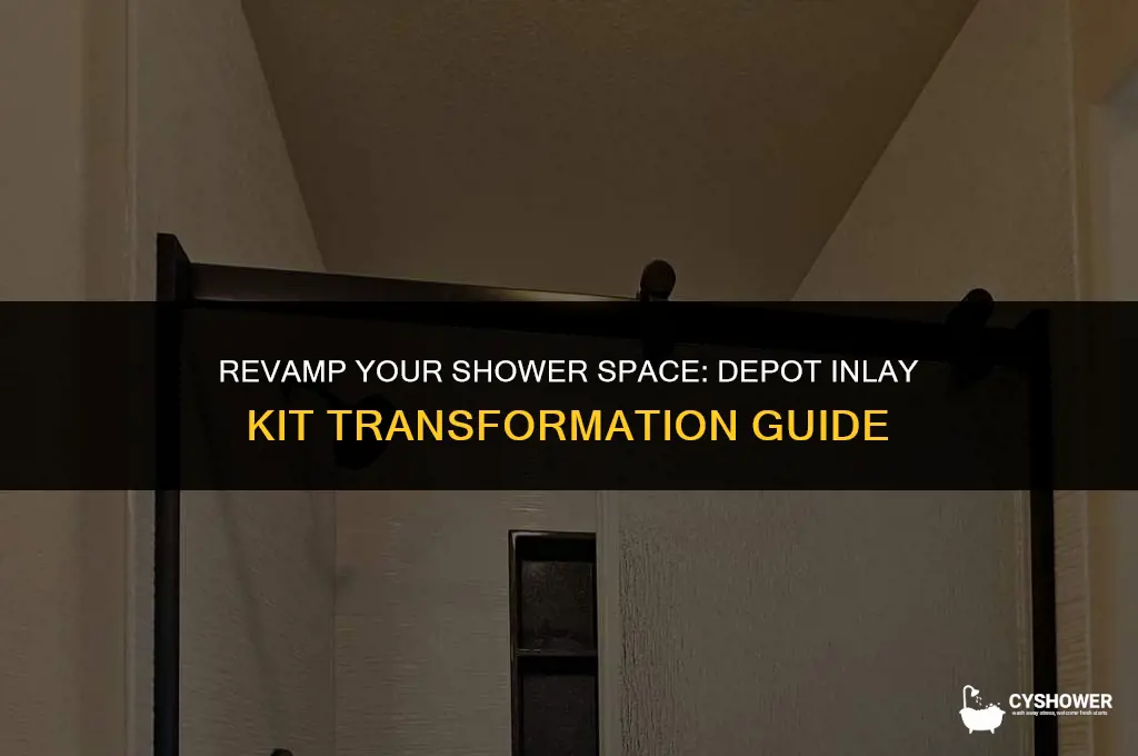 how depot shower inlay kit