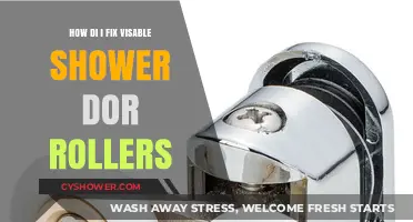 Fix Visible Shower Door Rollers: A Step-by-Step Repair Guide