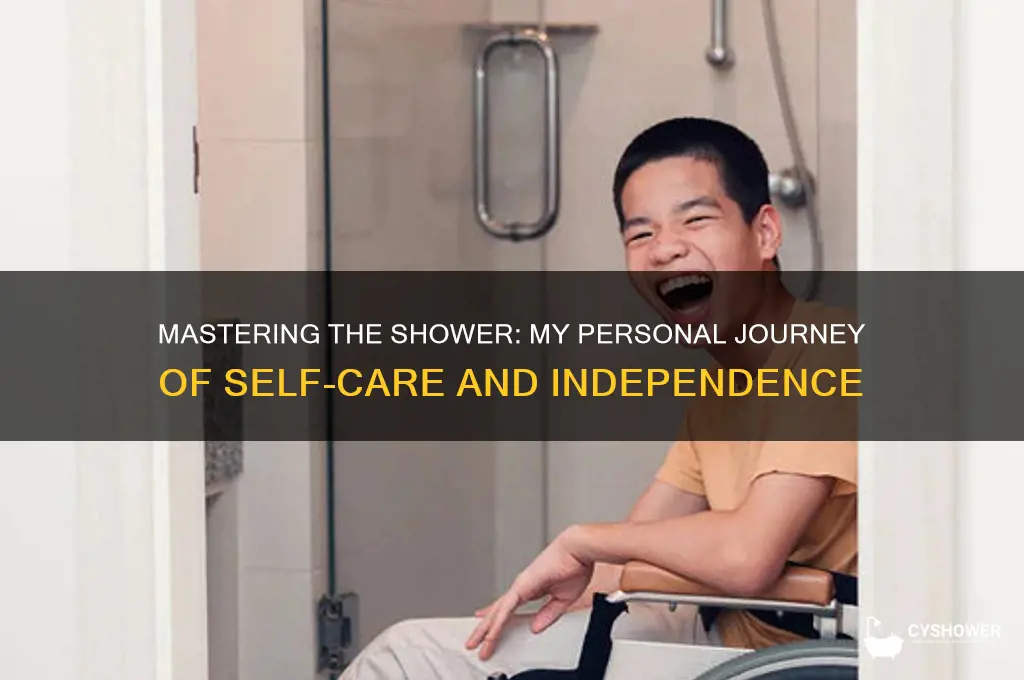 how did i learn to take a shower essay