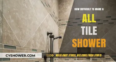 Mastering the All-Tile Shower: Challenges and Tips for Success