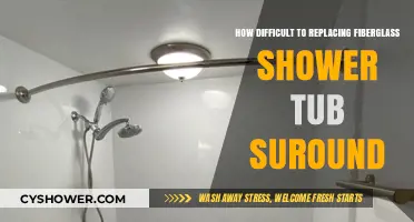 Challenges of Replacing a Fiberglass Shower Tub Surround: A Guide