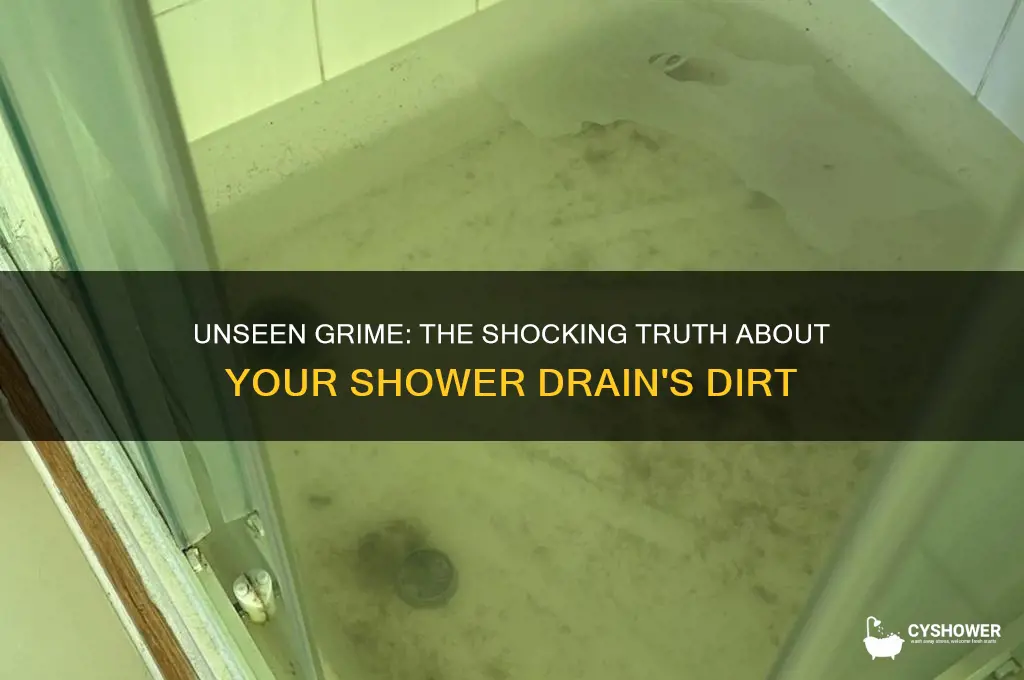 how dirty is a shower drain