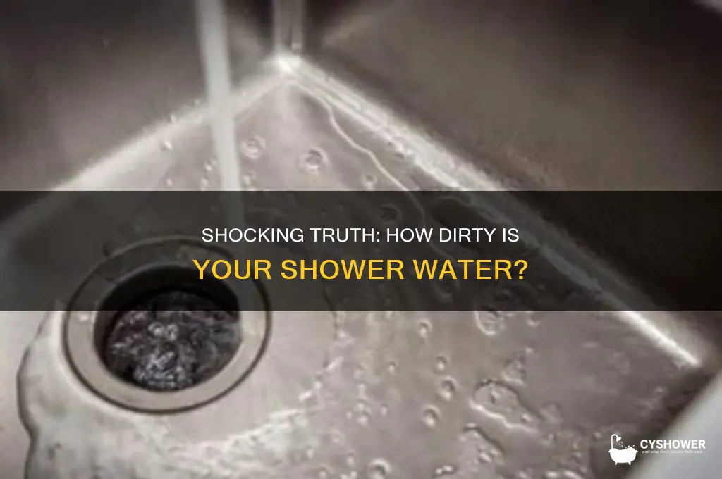 how dirty is shower water