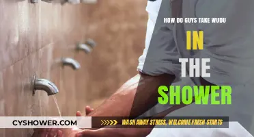 Guys' Guide: Performing Wudu Efficiently in the Shower