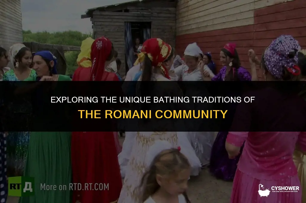 how do gypsies shower
