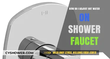 Easy Steps to Adjust Your Shower Faucet's Hot Water Temperature