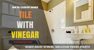 Effortless Shower Tile Cleaning: Vinegar's Power for Sparkling Results