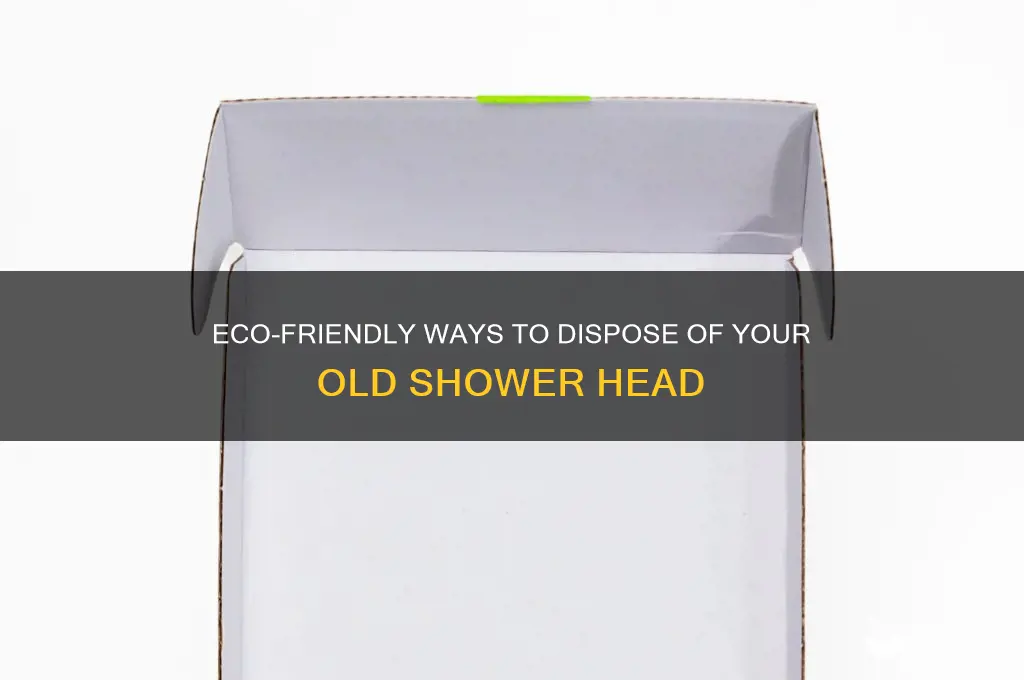 how do i dispose of an old shower head