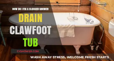 Unclog Your Clawfoot Tub Shower Drain: Quick DIY Fixes and Tips