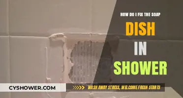 Easy DIY Guide: Fixing Your Shower Soap Dish in Simple Steps