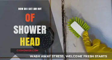 Quick Fixes: Removing Air from Your Shower Head Easily
