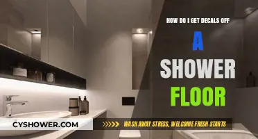 Effective Ways to Remove Decals from Your Shower Floor Easily