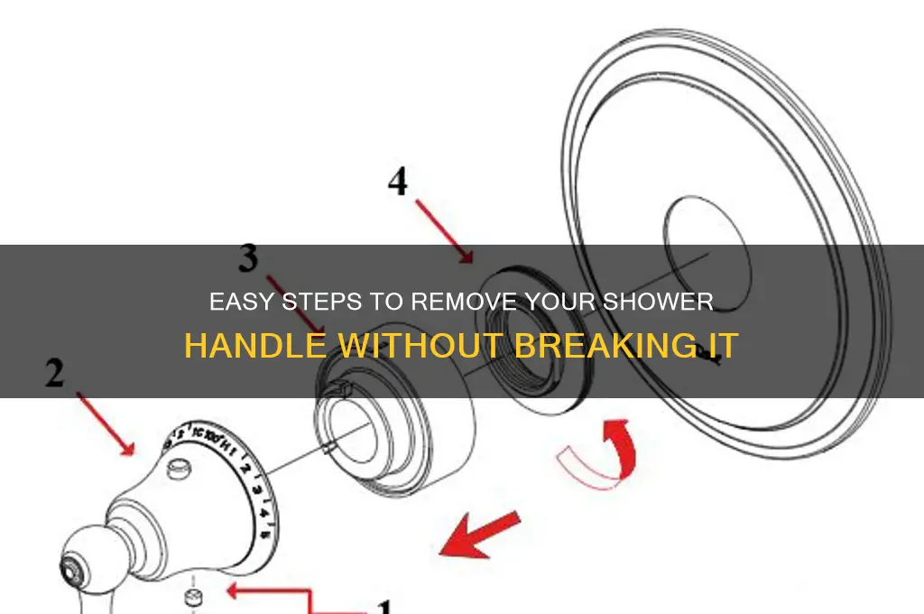 how do i get my shower handle off