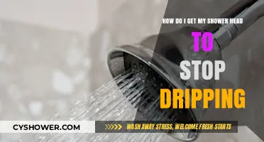 Fix Your Dripping Shower Head: Quick and Easy DIY Solutions