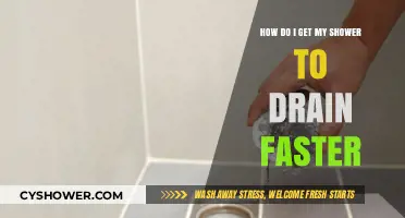 Speed Up Your Shower Drain: Quick Fixes for Faster Water Flow