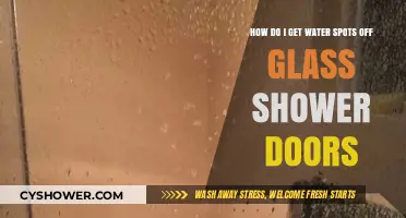 Effective Ways to Remove Water Spots from Glass Shower Doors