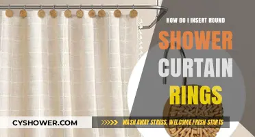 Easy Guide to Inserting Round Shower Curtain Rings Effortlessly