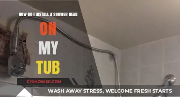 Easy Steps to Install a Shower Head on Your Bathtub