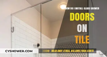 Installing Glass Shower Doors on Tile: A Step-by-Step DIY Guide