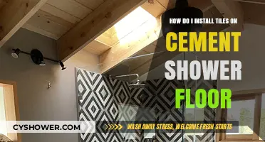 Installing Tiles on a Cement Shower Floor: A Step-by-Step Guide