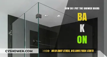 Reinstalling Shower Doors: A Step-by-Step Guide to Putting Them Back On