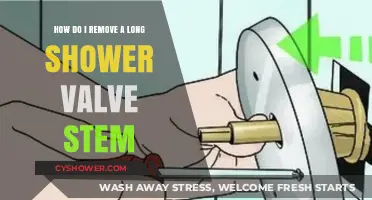Easy Steps to Remove a Long Shower Valve Stem
