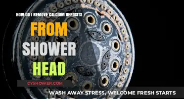 Effective Ways to Remove Calcium Deposits from Your Shower Head