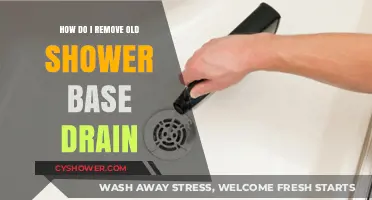 Easy Steps to Remove an Old Shower Base Drain