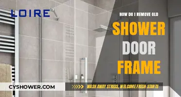 Easy Steps to Remove an Old Shower Door Frame