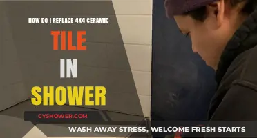 DIY Shower Tile Repair: Replacing 4x4 Ceramic Tiles Like a Pro