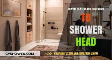 Easy DIY Guide: Switching Tub Faucet to Shower Head