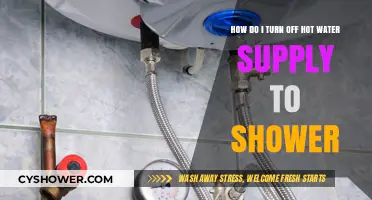 Quick Guide: Turning Off Hot Water Supply to Your Shower