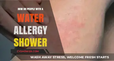 Showering Strategies for Those with a Rare Water Allergy