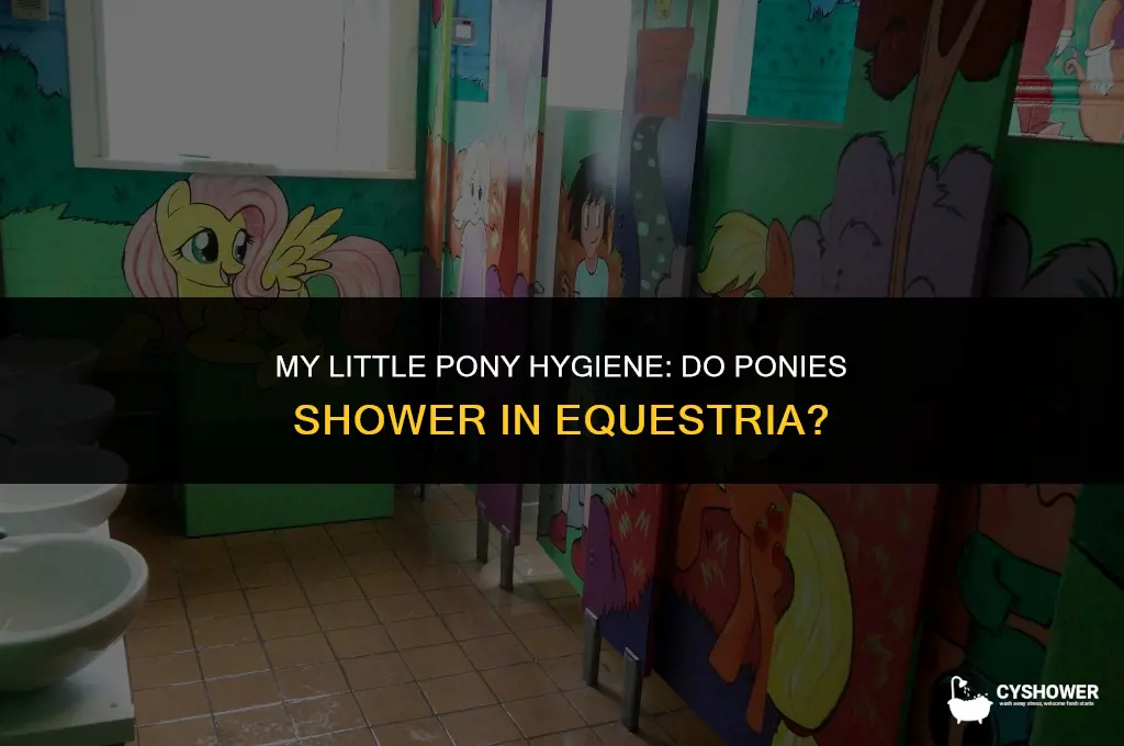 how do ponies shower mlp