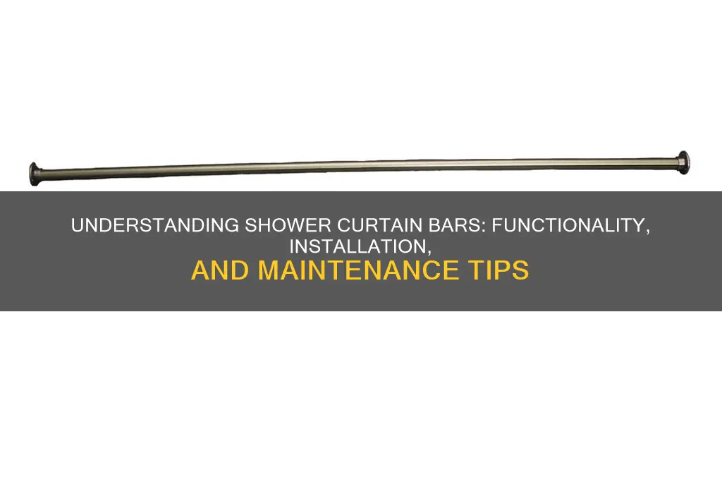 how do shower curtain bars work