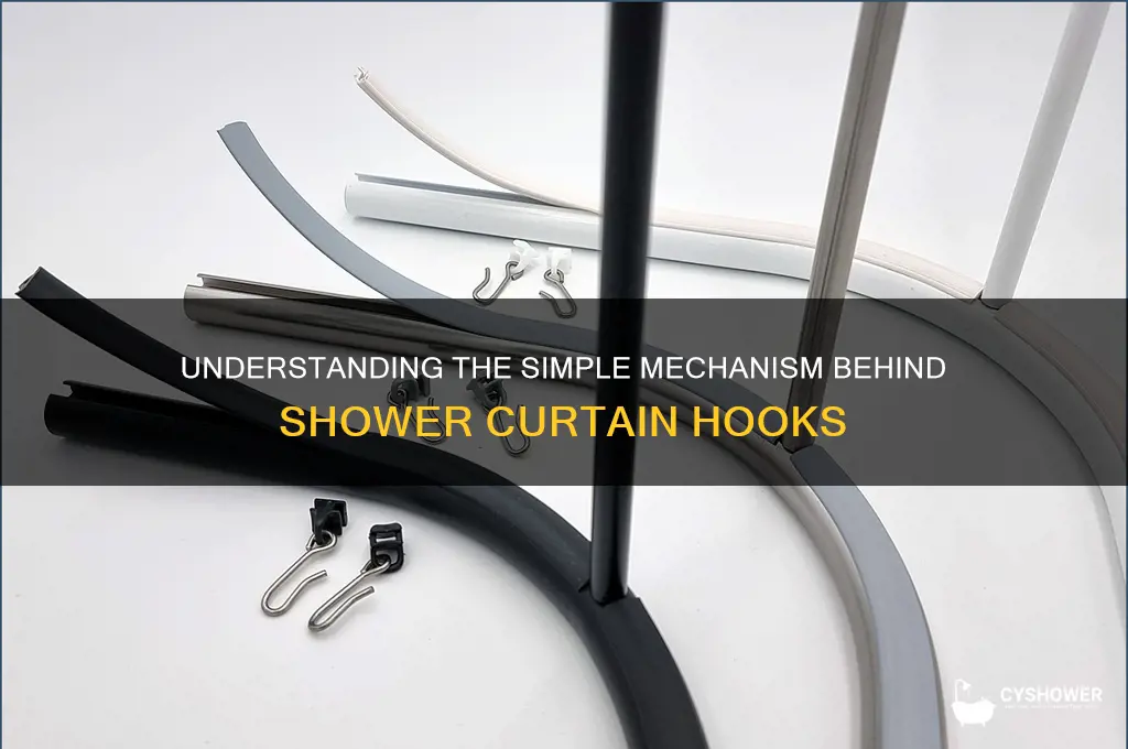 how do shower curtain hooks work