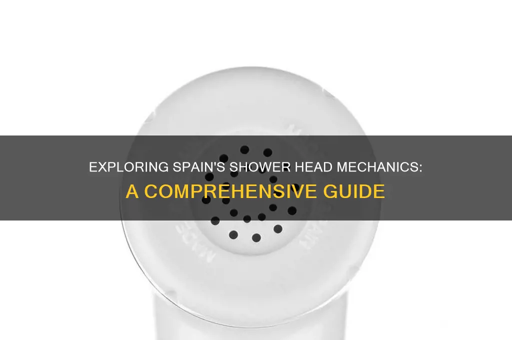 how do shower heads work in spain