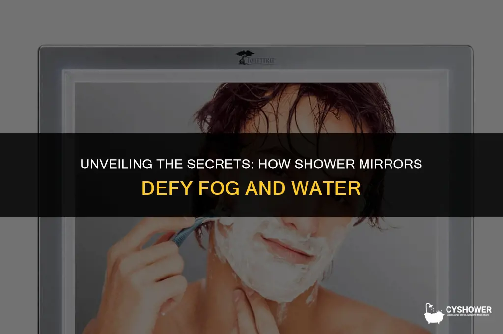 how do shower mirrors work