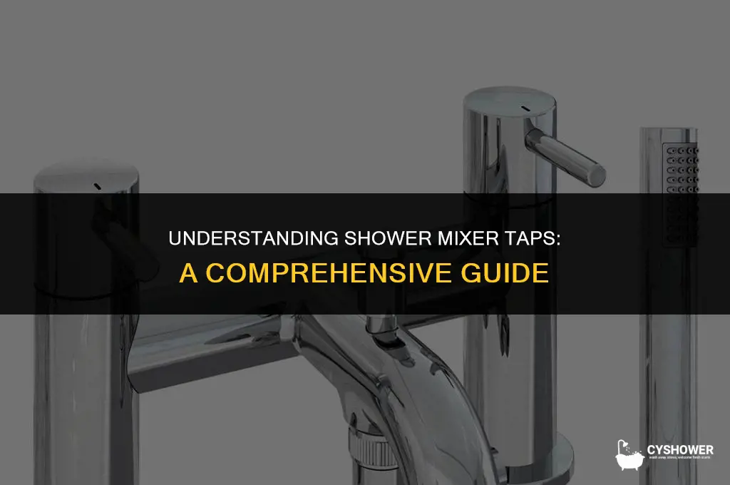 how do shower mixer taps work