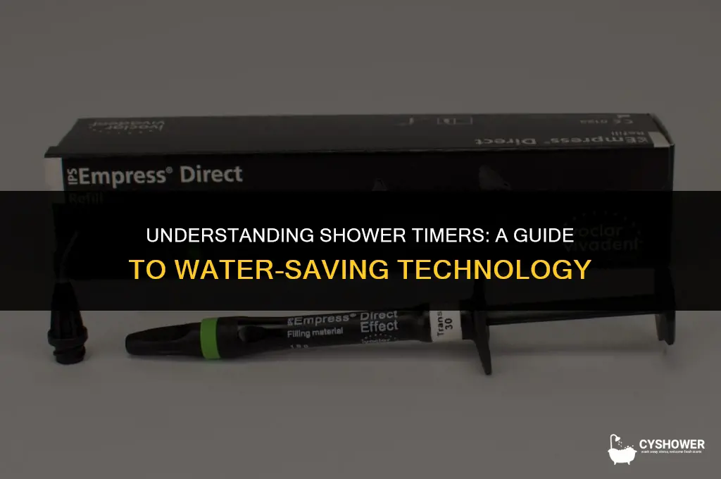 how do shower timers work