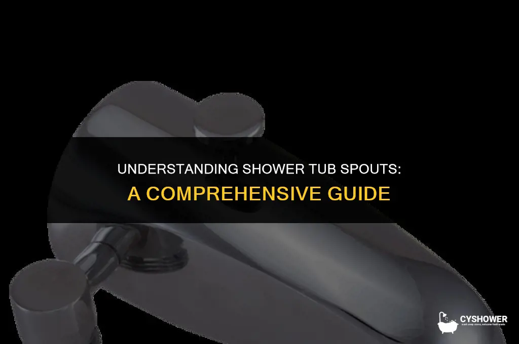 how do shower tub spouts work