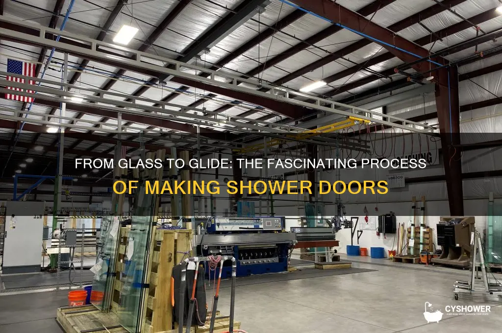how do they make shower doors