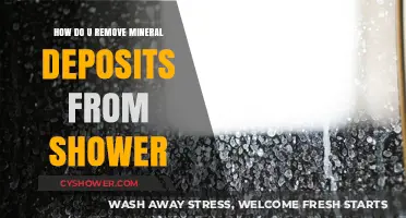 Effective Ways to Remove Stubborn Mineral Deposits from Your Shower
