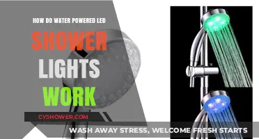 How Water-Powered LED Shower Lights Illuminate Without Batteries or Wires
