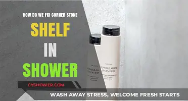 Fixing a Corner Stone Shelf in Your Shower: A Step-by-Step Guide
