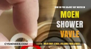 Adjusting Your Moen Shower Valve for Perfect Hot Water Temperature