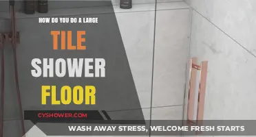 Mastering Large Tile Shower Floors: A Step-by-Step Installation Guide