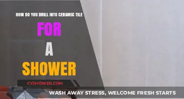 Drilling into Ceramic Tile: A Step-by-Step Guide for Shower Installations