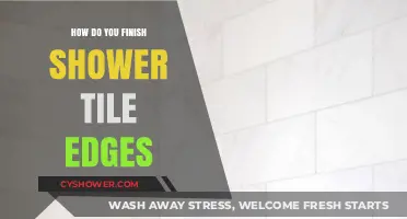 Perfect Shower Tile Edges: Finishing Techniques for a Polished Look